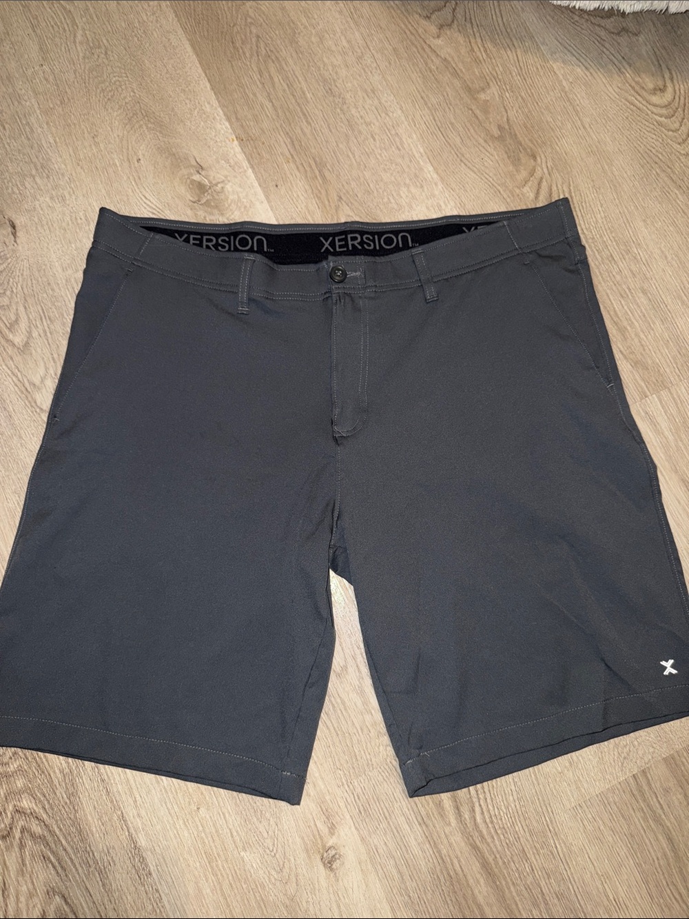 Xersion Men's Dark Charcoal Athletic Shorts